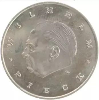 Монета Жетон ГДР 1969 года Медно-никель Вильгельм Пик