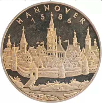 Монета Жетон Германии 1991 года Латунь Ганновер
