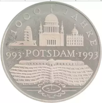 Монета Жетон Германии 1993 года Медно-никель 1000 лет Потсдаму