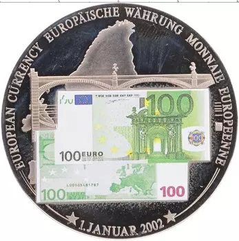 Монета Жетон Германии 2002 года Медно-никель Цветная