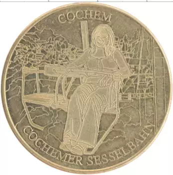 Монета Жетон Германии 2009 года Латунь Хохем