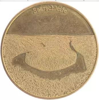 Монета Жетон Германии 2010 года Латунь Саар