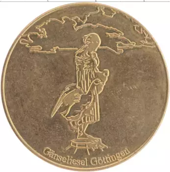 Монета Жетон Германии 2011 года Латунь Гёттинген