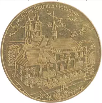Монета Жетон Германии 2013 года Латунь Гёттинген