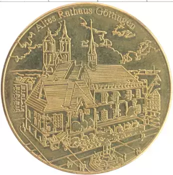 Монета Жетон Германии 2014 года Латунь Гёттинген