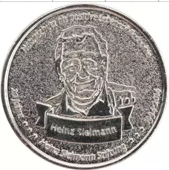Монета Жетон Германии 2014 года Медно-никель Хайнс Шельманн