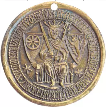 Монета Жетон Германии Бронза Старая монета