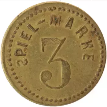 Монета Жетон Германии Латунь