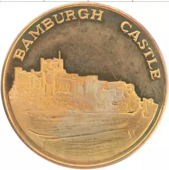 Монета Жетон Германии Латунь 650 лет Бамбургу