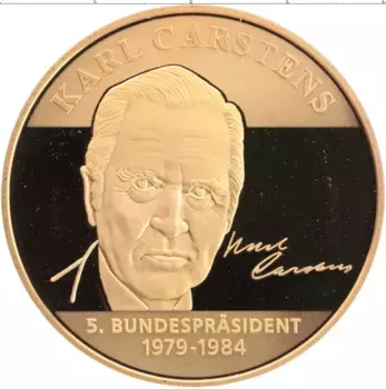 Монета Жетон Германии Латунь Карл Карстенс