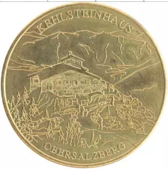 Монета Жетон Германии Латунь Оберзальцберг