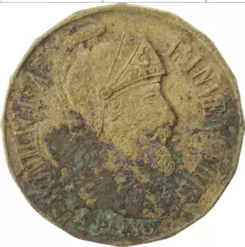 Монета Жетон Германии Латунь Рыцарь