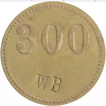 Монета Жетон Германии Латунь WB
