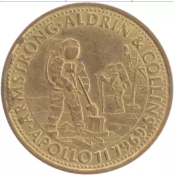 Монета Жетон Германии Латунь Жетон Шелл