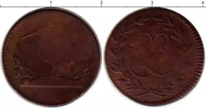 Монета жетон Германии Медь