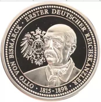 Монета Жетон Германии Медно-никель Отто Бисмарк