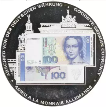 Монета Жетон Германии Посеребрение Евросоюз