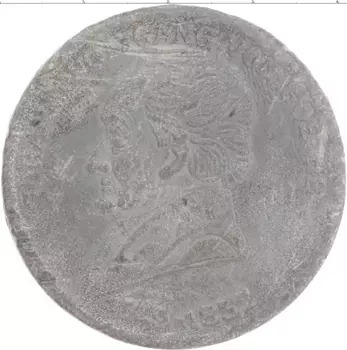 Монета Жетон Германии Свинец Веймар