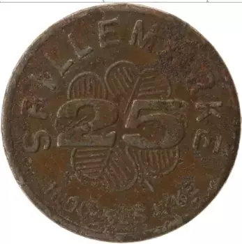 Монета Жетон Германии Железо Шпильмарка