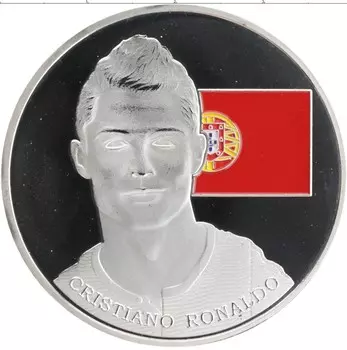 Монета Жетон Испании Посеребрение Чемпионат Мира по футболу