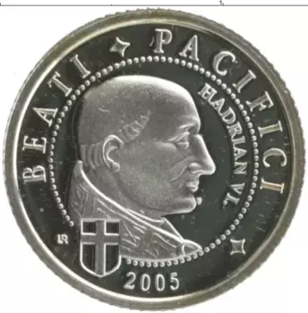 Монета Жетон Либерии 2005 года Серебро 1 доллар