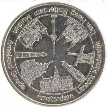 Монета Жетон Нидерланд 2011 года Медно-никель Амстердам