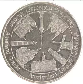 Монета Жетон Нидерланд 2014 года Медно-никель Амстердам
