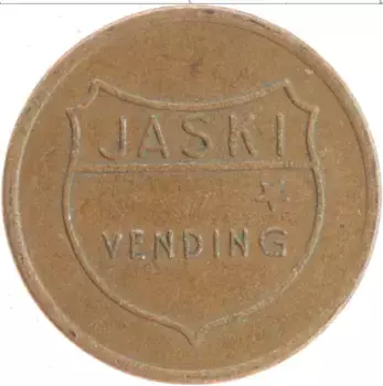 Монета Жетон Нидерланд Бронза Для автоматов jaski vending