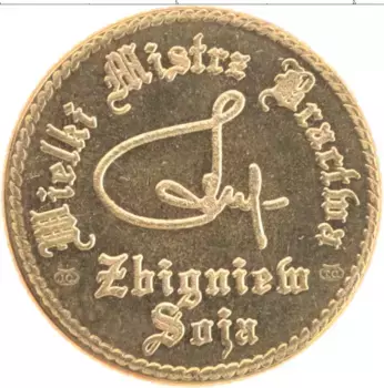 Монета Жетон Польши 2001 года Латунь История Польши