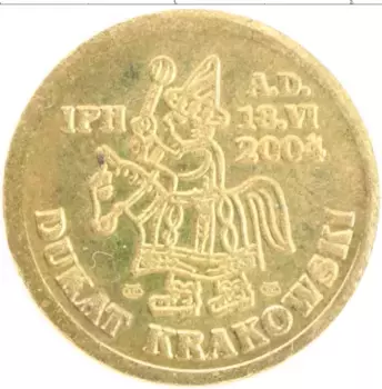 Монета Жетон Польши 2004 года Латунь История Польши