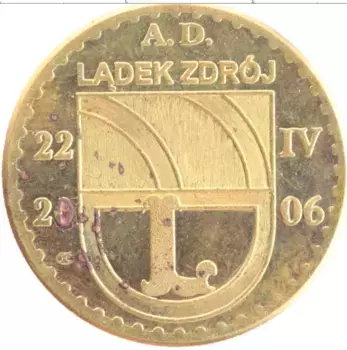 Монета Жетон Польши 2006 года Латунь История Польши