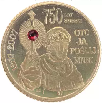 Монета Жетон Польши 2007 года Латунь История Польши