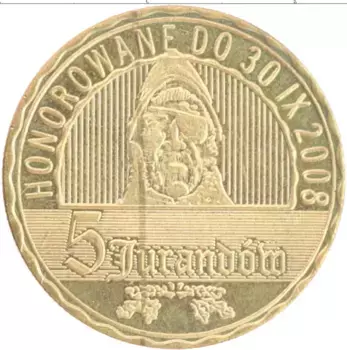 Монета Жетон Польши 2008 года Латунь История Польши