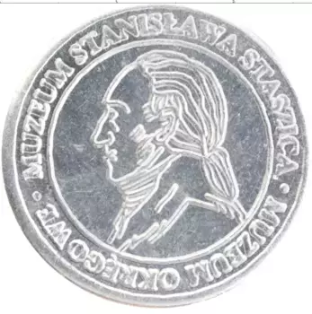 Монета Жетон Польши 2009 года Алюминий История Польши Станислав Август