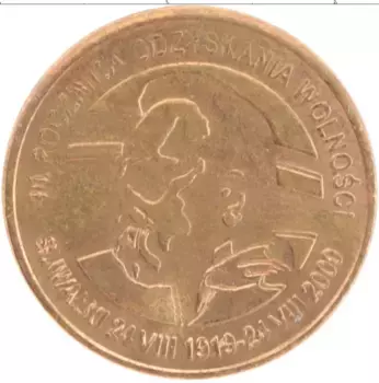 Монета Жетон Польши 2009 года Бронза История Польшы