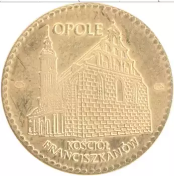 Монета Жетон Польши 2009 года Латунь История Польши