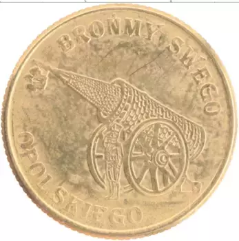 Монета Жетон Польши 2010 года Латунь История Польши