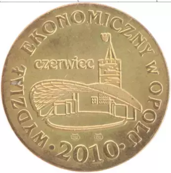 Монета Жетон Польши 2010 года Латунь История Польши