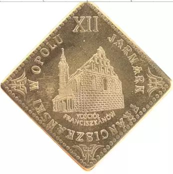 Монета Жетон Польши 2011 года Латунь История Польши