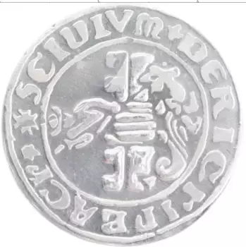 Монета Жетон Польши Алюминий История Польши