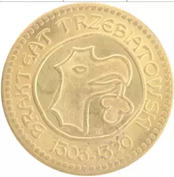 Монета Жетон Польши Латунь История Польши