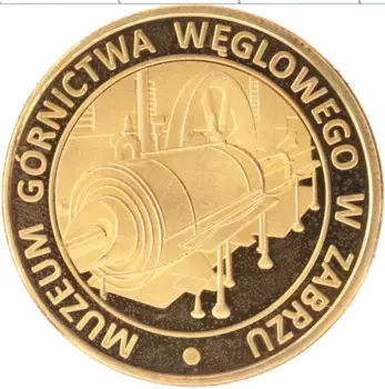 Монета Жетон Польши Латунь Забрже