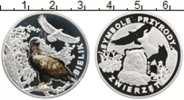 Монета Жетон Польши Серебро Орел