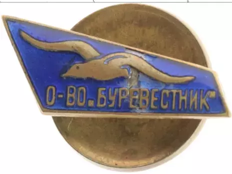 Монета Значок СССР Латунь Цветная эмаль