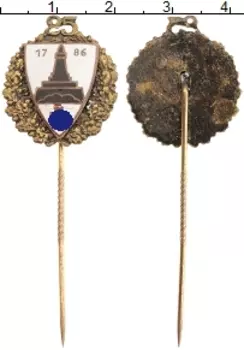 Монета Значок Третьего Рейха Бронза Ветеранский знак