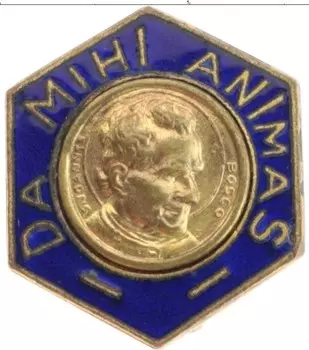 Монета Знак Италии Бронза Босхо