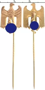 Монета Знак Третьего Рейха Бронза Фрачный знак орел