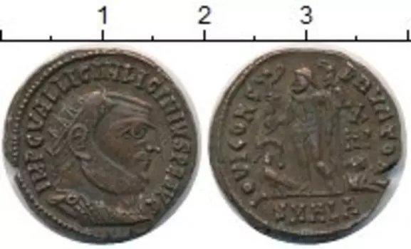 Монета Малый фоллис Древнего Рима Медь Лициний I