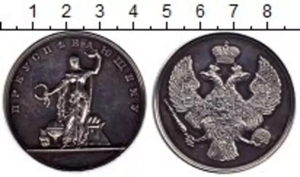 Медаль России Серебро Преуспевающему