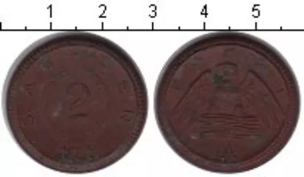 Монета 2 марки Саксонии 1921 года Керамика нотгельд
